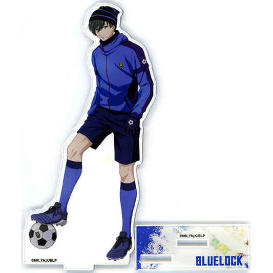 Rin Itoshi Blue Lock x COLLABO CAFE HONPO Life-sized Acrylic Stand [USED]
