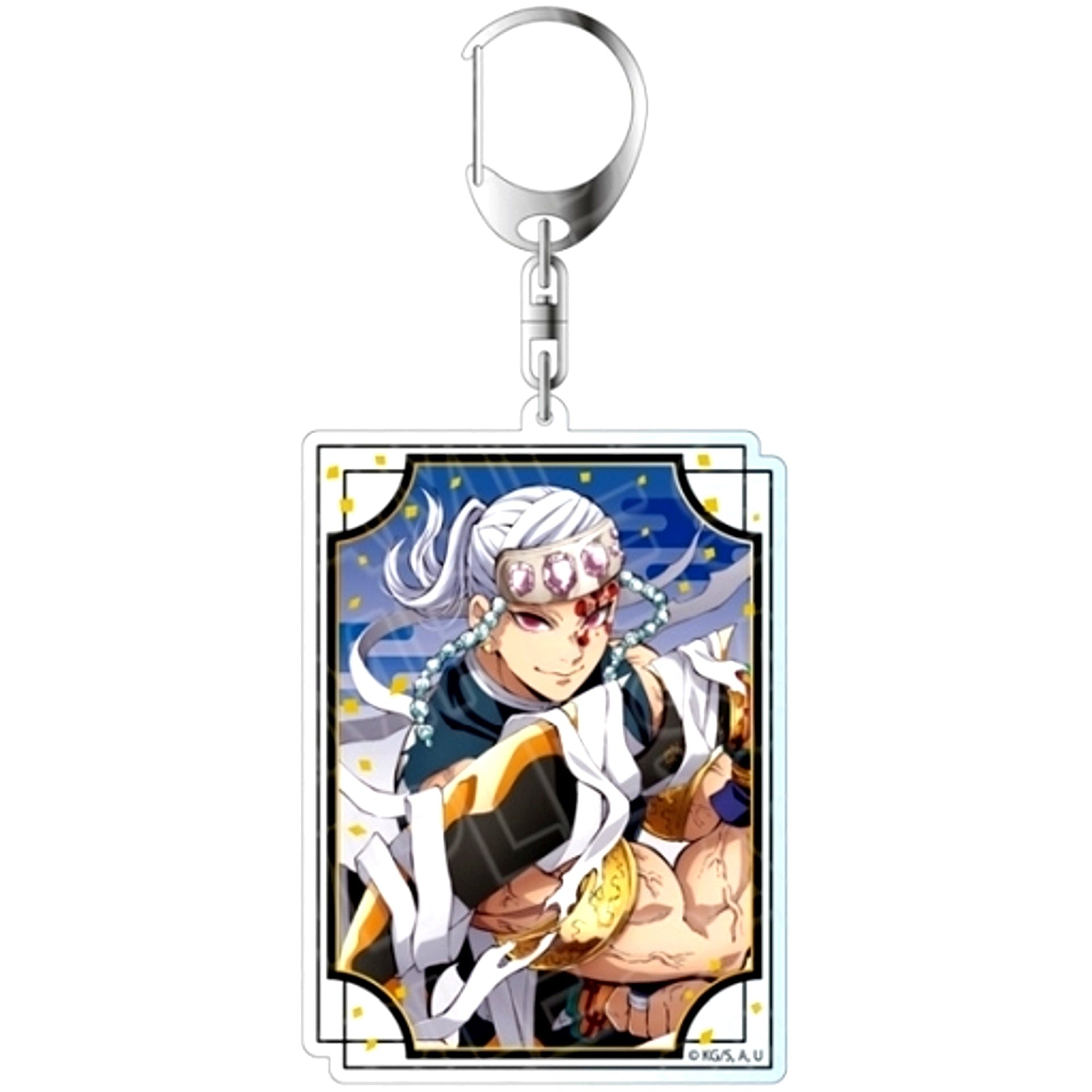 Tengen Uzui Demon Slayer Kimetsu no Yaiba Acrylic Keychain A [USED]