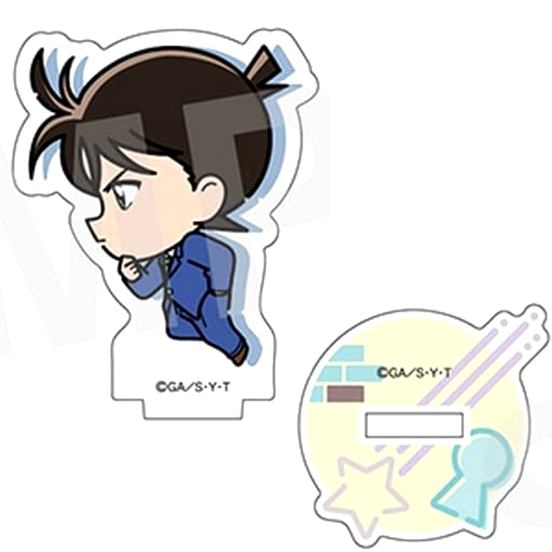 Detective Conan Shinichi Kudo Mini Acrylic Stand Collection Jajauma series Acrylic Stands [USED]