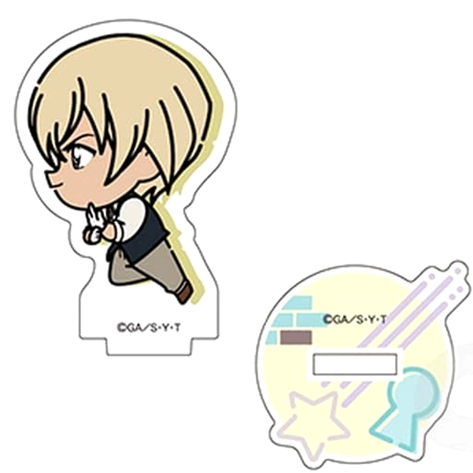 Detective Conan Bourbon Mini Acrylic Stand Collection Jajauma series Acrylic Stands [USED]