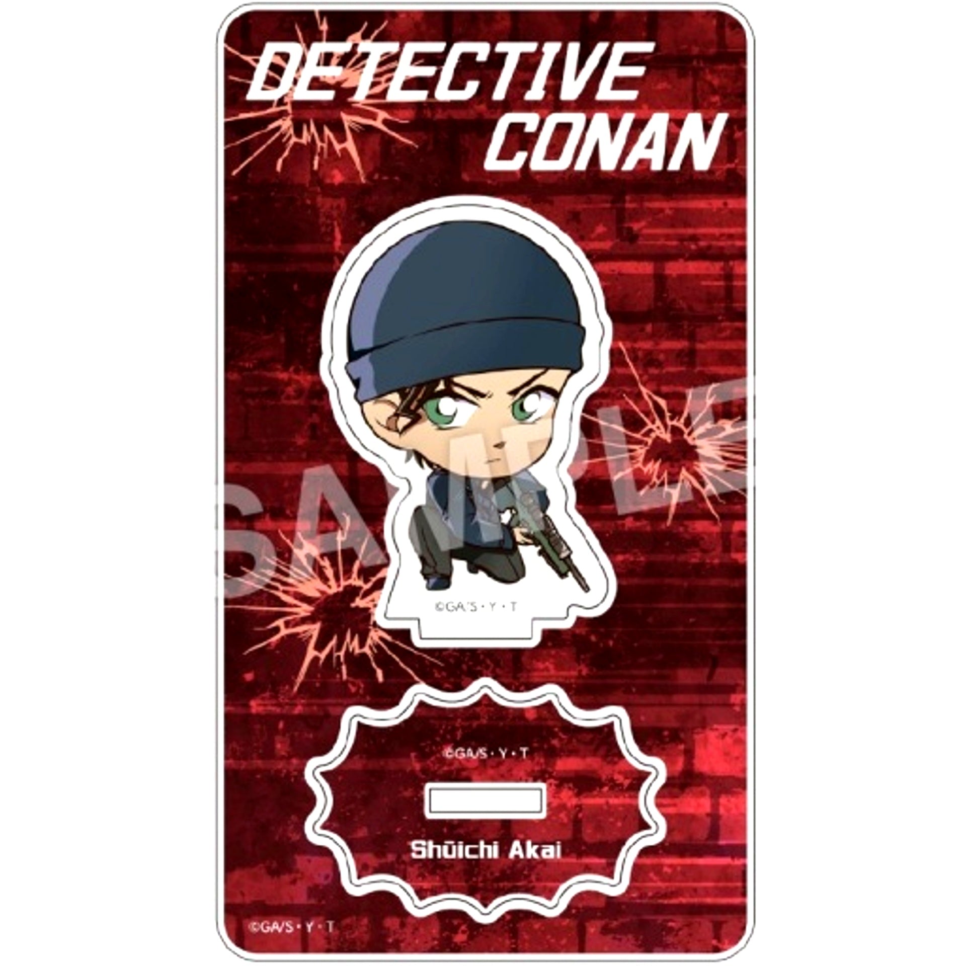 Shuichi Akai Fight! Detective Conan Acrylic Stand [USED]