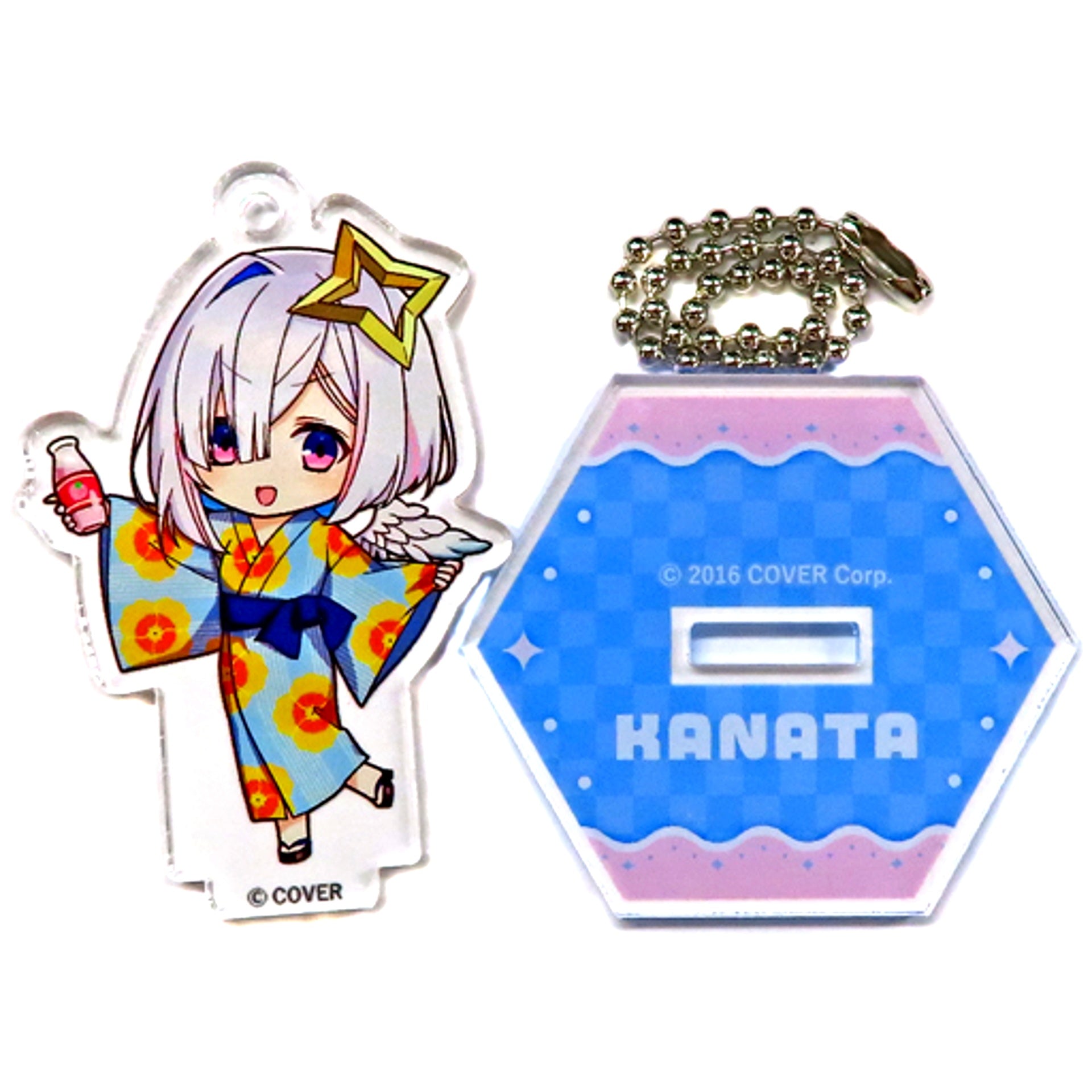Amane Kanata Virtual YouTuber Hololive x Gokurakuyu RAKU SPA Collab Part 2 Frolife Trading Acrylic Stand Mini Character Ver. [USED]