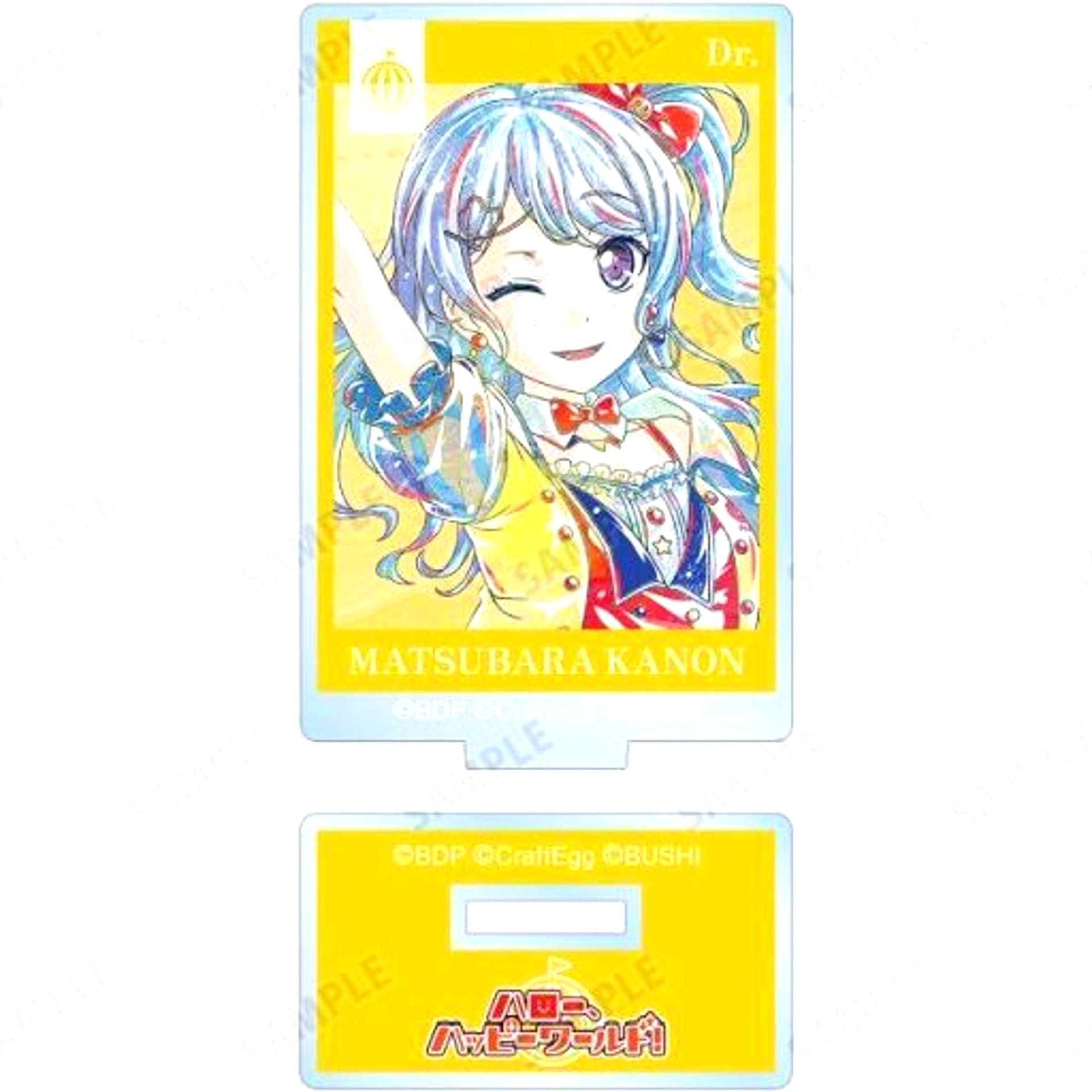 Kanon Matsubara Trading Ani-Art 4th Acrylic Stand Ver. C BanG Dream! Girls Band Party! [USED]