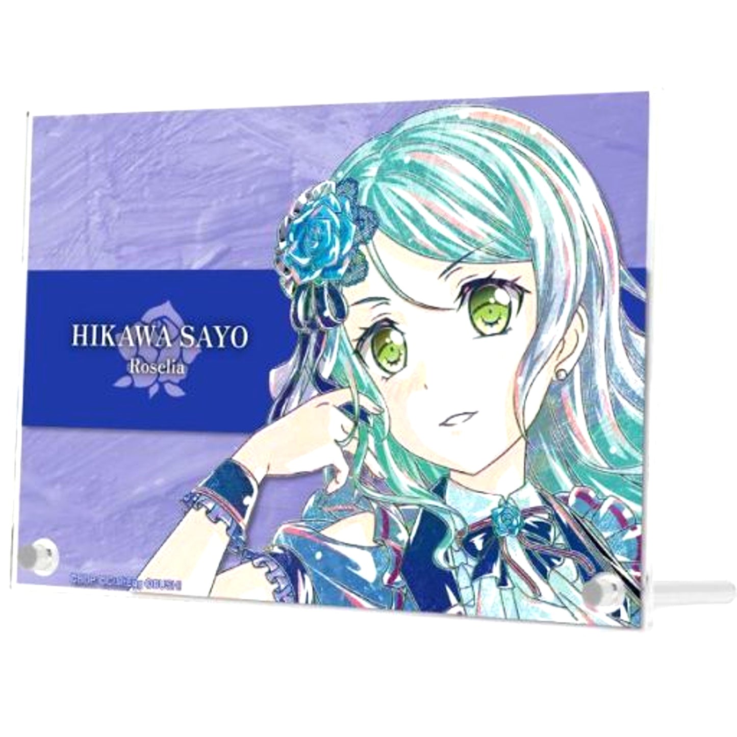 Sayo Hikawa BanG Dream! Girls Band Party! Ani-Art 4th Double Acrylic Panel [USED]