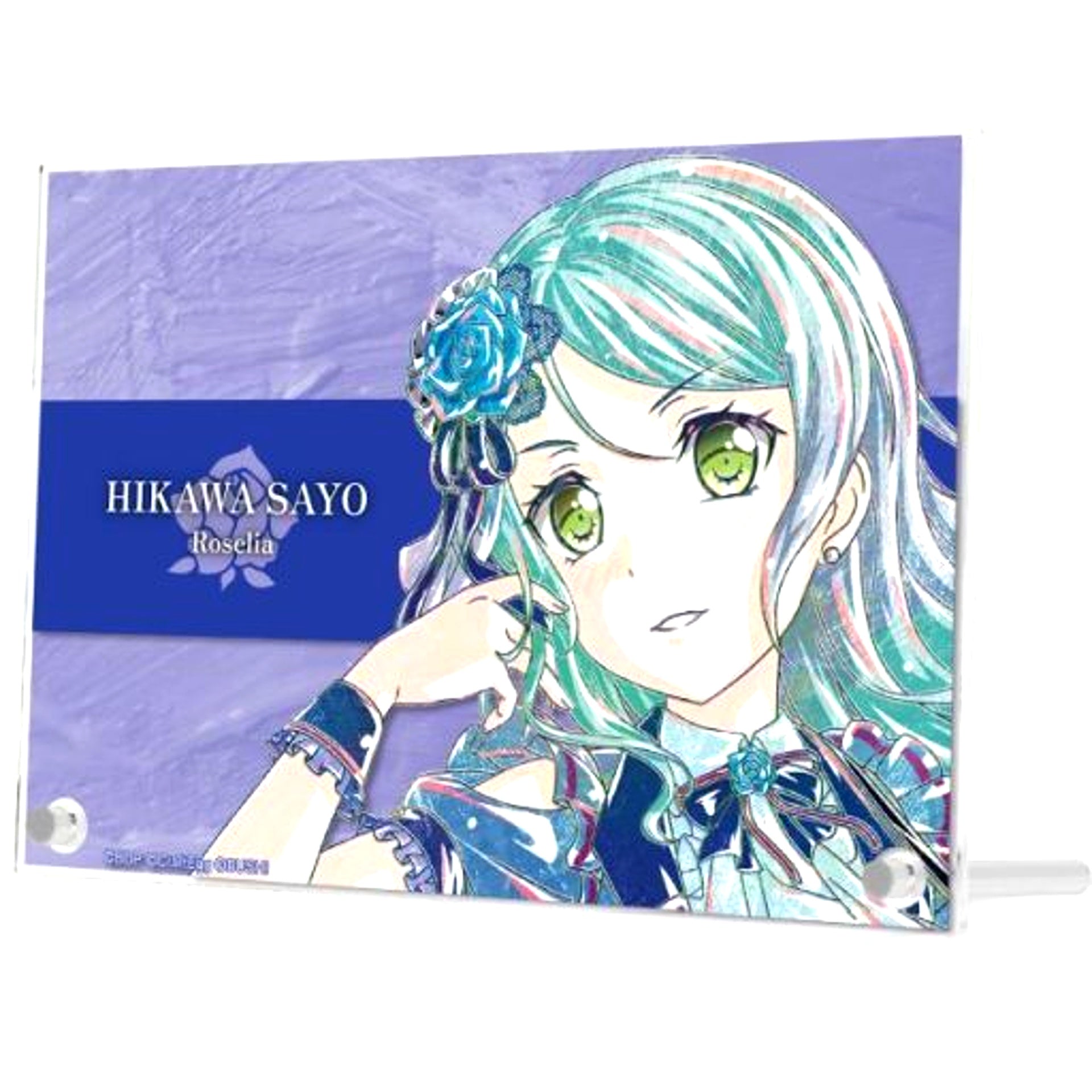 Sayo Hikawa BanG Dream! Girls Band Party! Ani-Art 4th Double Acrylic Panel [USED]