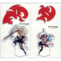 Granblue Fantasy Aliza Stan Linked Pair Acrylic Stand Granblue Extra Fes 2021 Limited Acrylic Stands [USED]