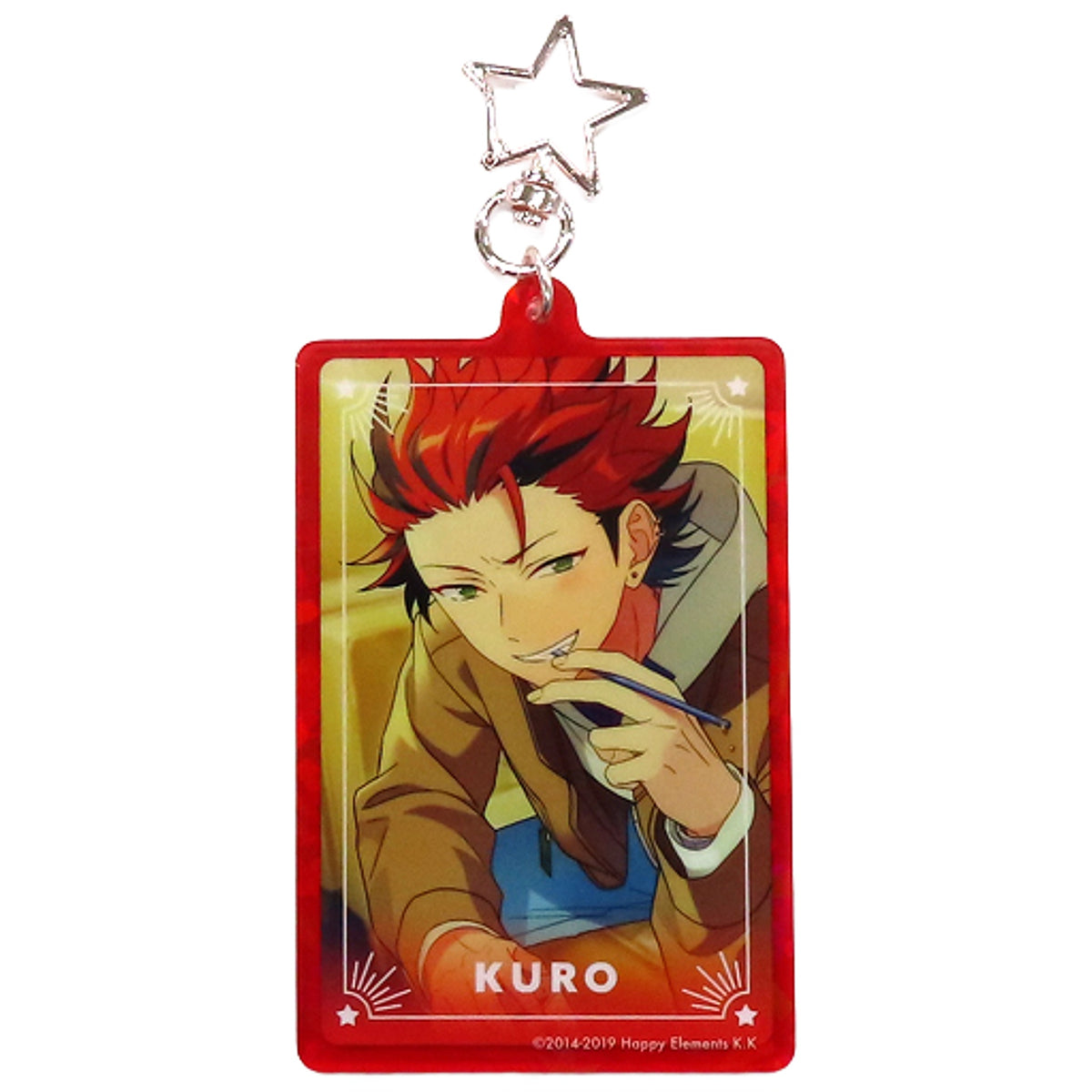 Kuro Kiryu Ensemble Stars!! Talented Twinkle Acrylic Keychain [USED]