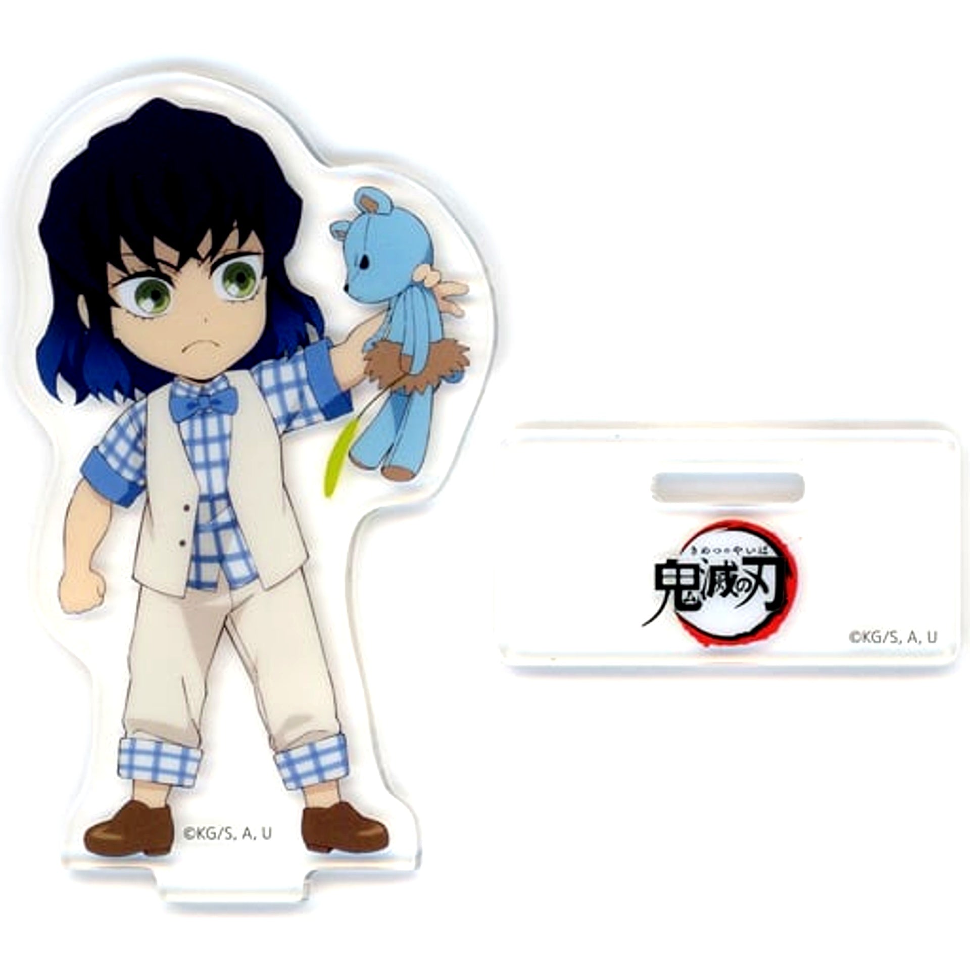 Inosuke Hashibira Demon Slayer x ufotable Cafe / Machi Asobi CAFE White Day Event 2023 Random Acrylic Stand A [USED]