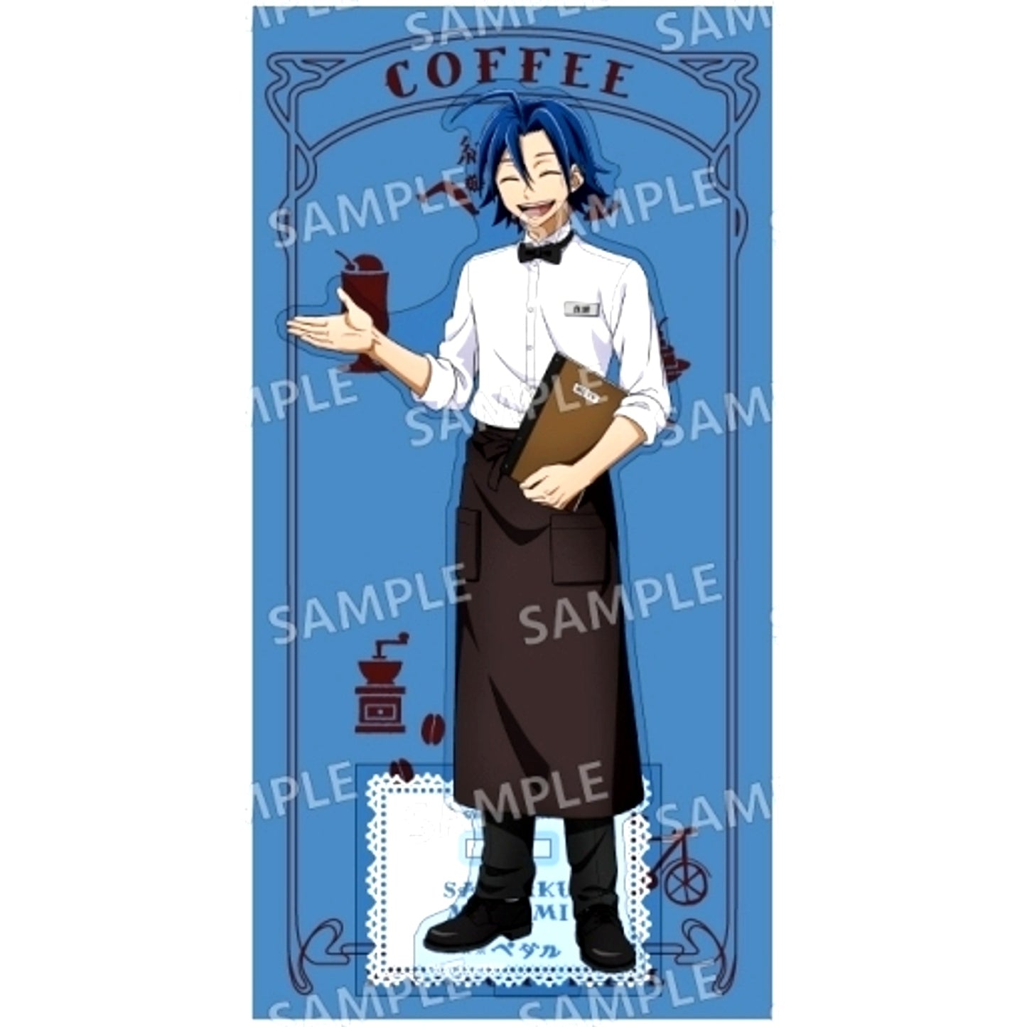 Sangaku Manami Acrylic Stand Pure Cafe Ver. Yowamushi Pedal [USED]