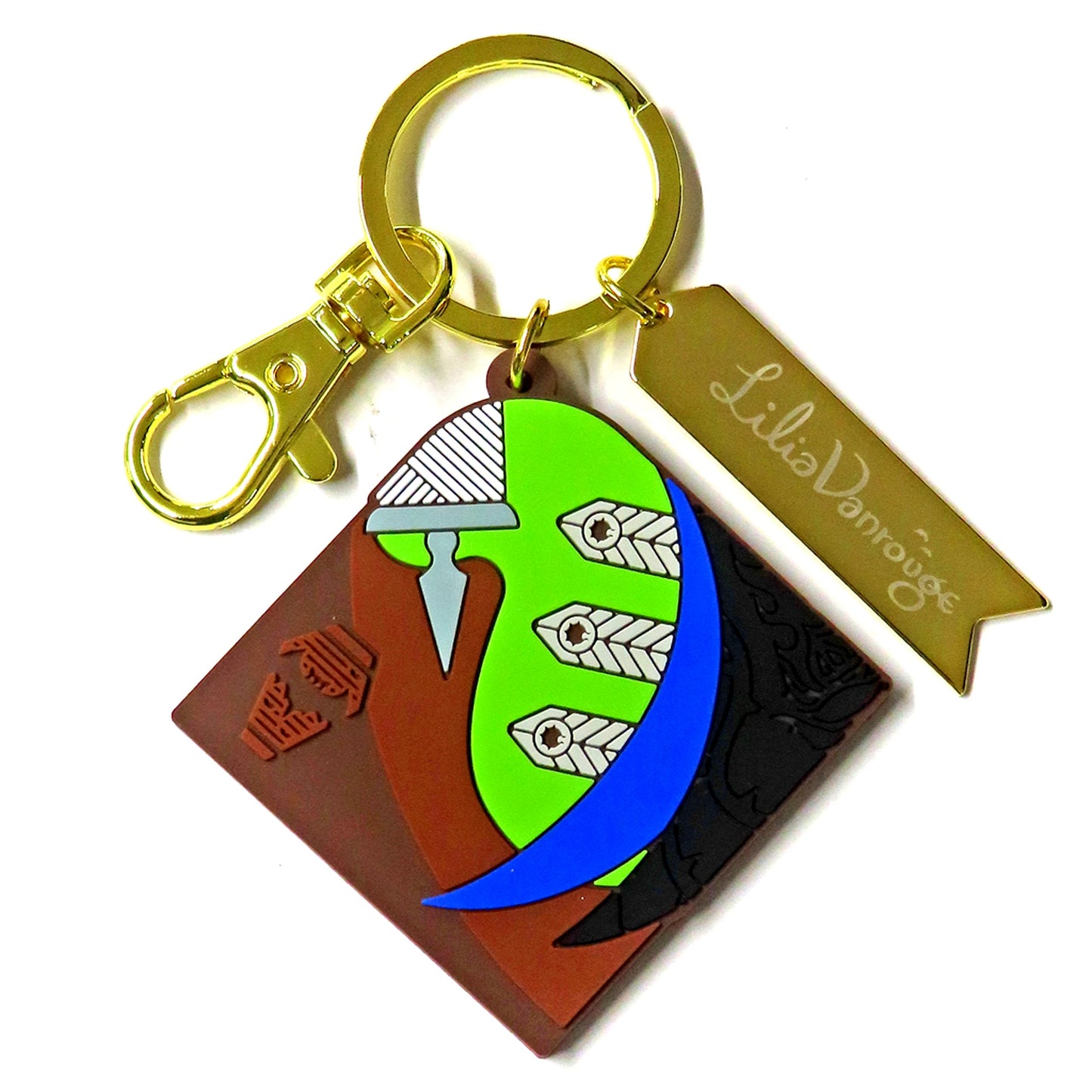 Lilia Vanrouge Disney Twisted Wonderland Rubber Charm Valentine's Day Gift 2022 [USED]