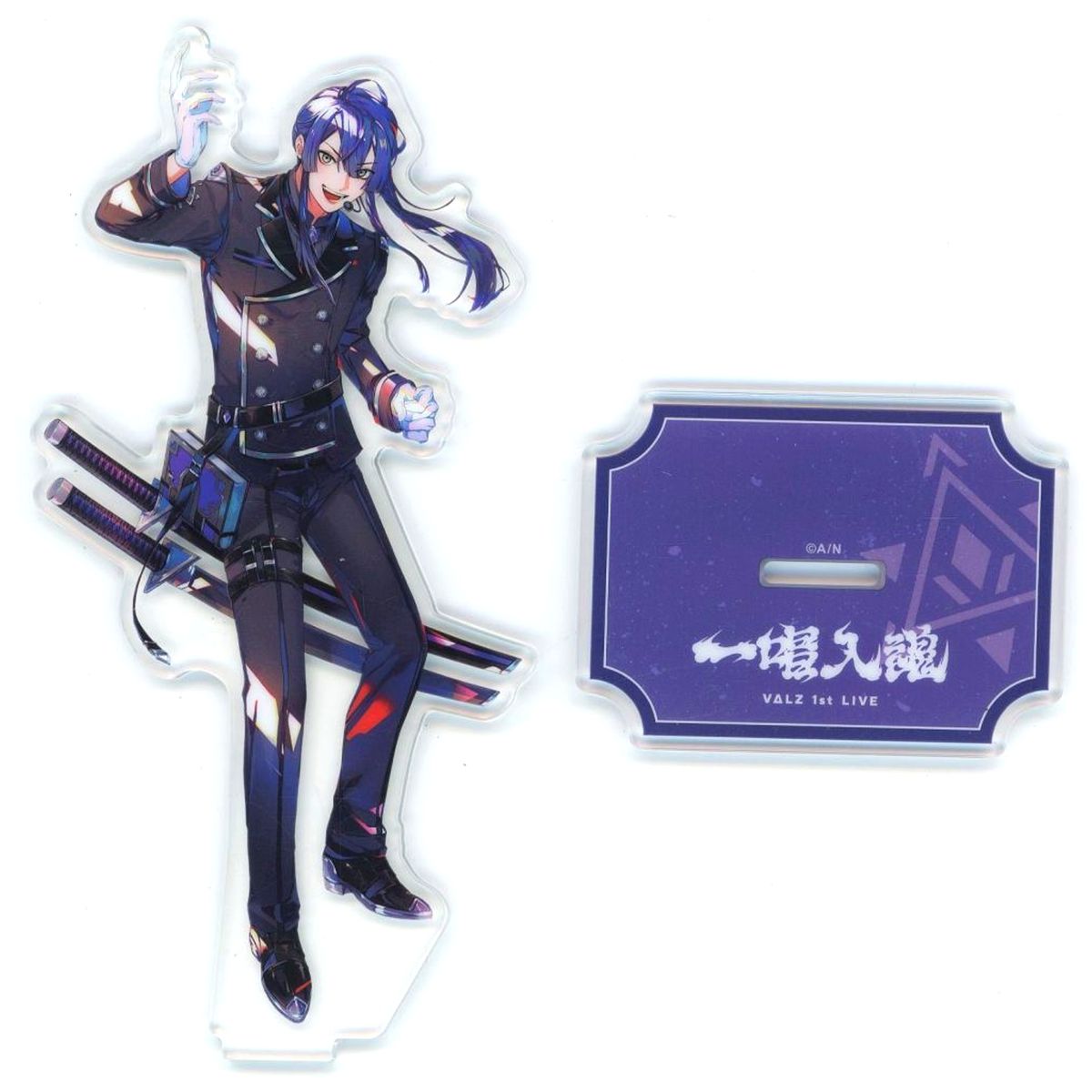 Nagao Kei Virtual Youtuber Nijisanji Acrylic Stand VALZ 1st LIVE Issho Nyukon [USED]