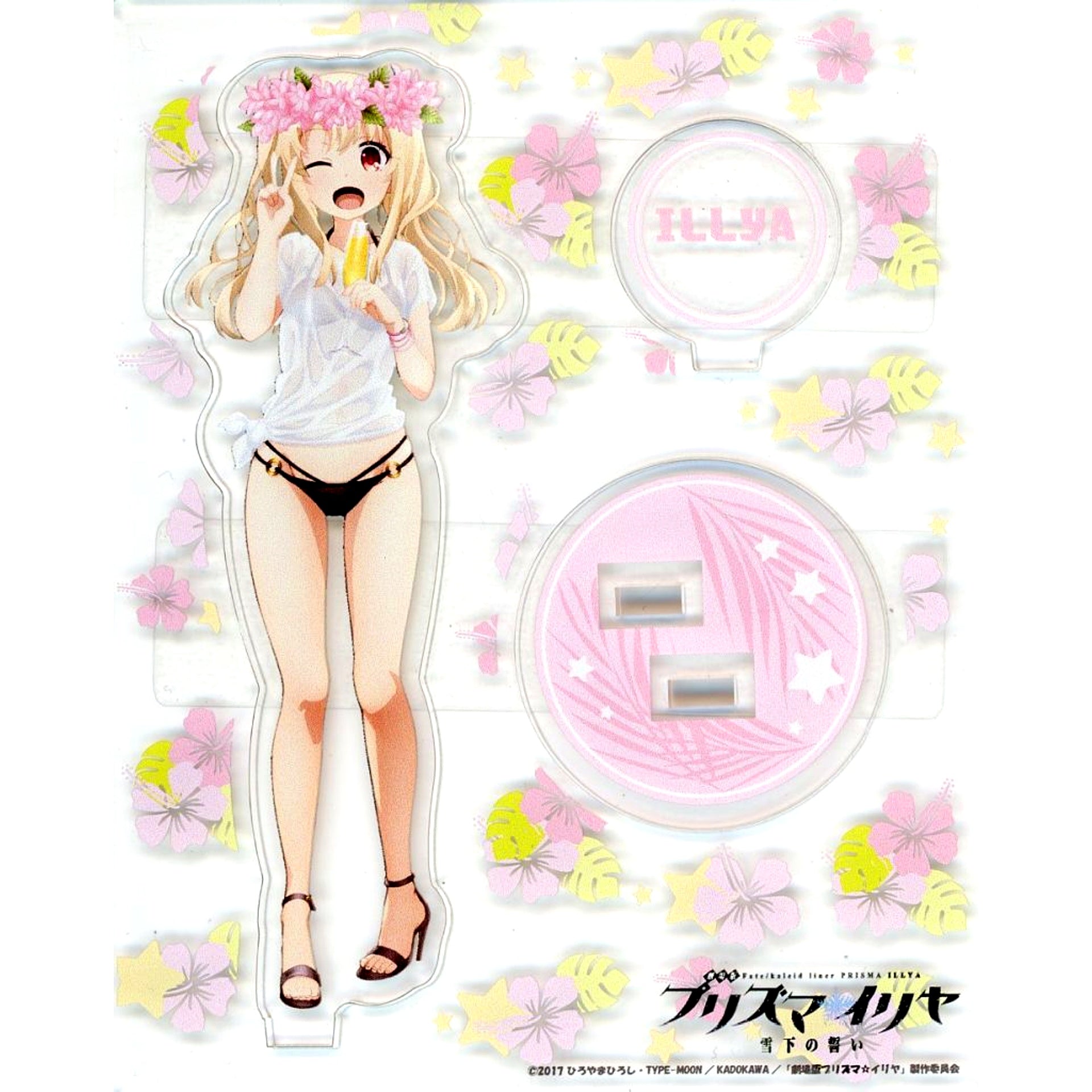 Illyasviel von Einzbern Birthday 2018 Acrylic Stand Fate/kaleid liner Prisma Illya Vow in the Snow Machi Asobi CAFE [USED]