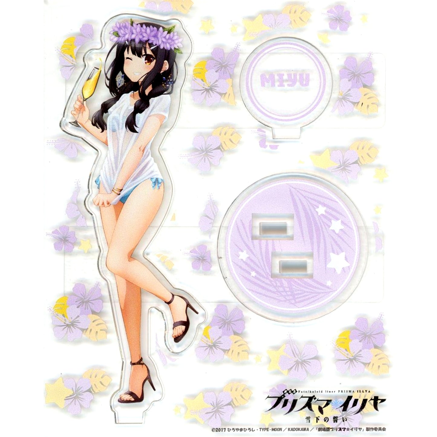 Miyu Edelfelt Birthday 2018 Acrylic Stand Fate/kaleid liner Prisma Illya Vow in the Snow Machi Asobi CAFE [USED]