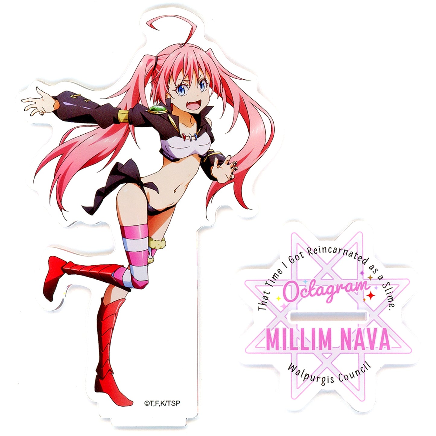 Milim Nava Demon Lord New Illustration Acrylic Stand That Time I Got Reincarnated as a Slime Pop Up Shop Walpurgis [USED]