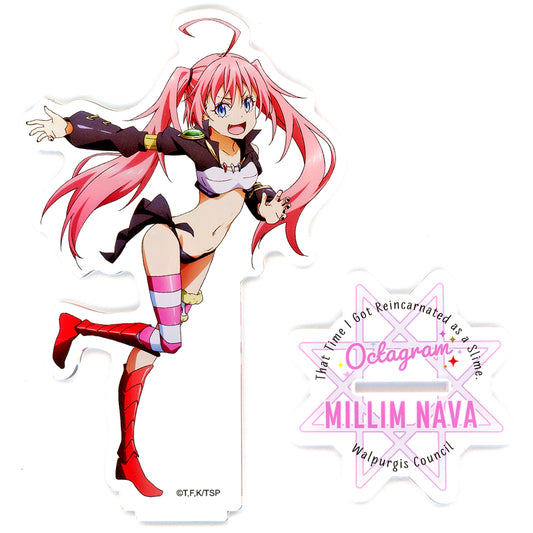 Milim Nava Demon Lord New Illustration Acrylic Stand That Time I Got Reincarnated as a Slime Pop Up Shop Walpurgis [USED]