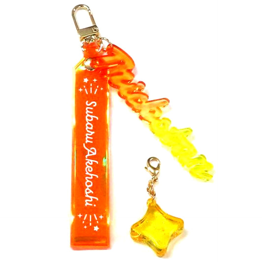 Subaru Akehoshi 6 Ensemble Stars! Clear Drop Keychain [USED]