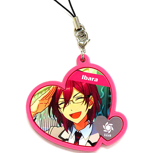 Ibara Saegusa Ensemble Stars! x animatecafe Clear Sweets BOX Heart Shape Rubber Charm [USED]