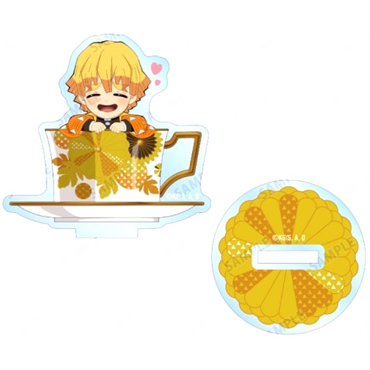 Zenitsu Agatsuma Demon Slayer Trading Minichara Teacup Ver. Acrylic Stand [USED]