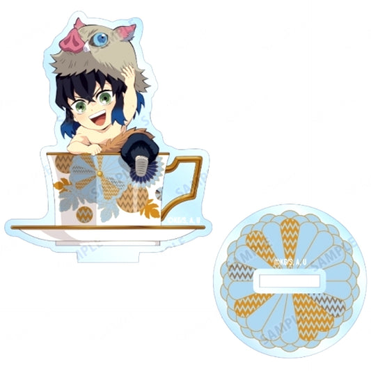 Inosuke Hashibira Demon Slayer Trading Minichara Teacup Ver. Acrylic Stand [USED]