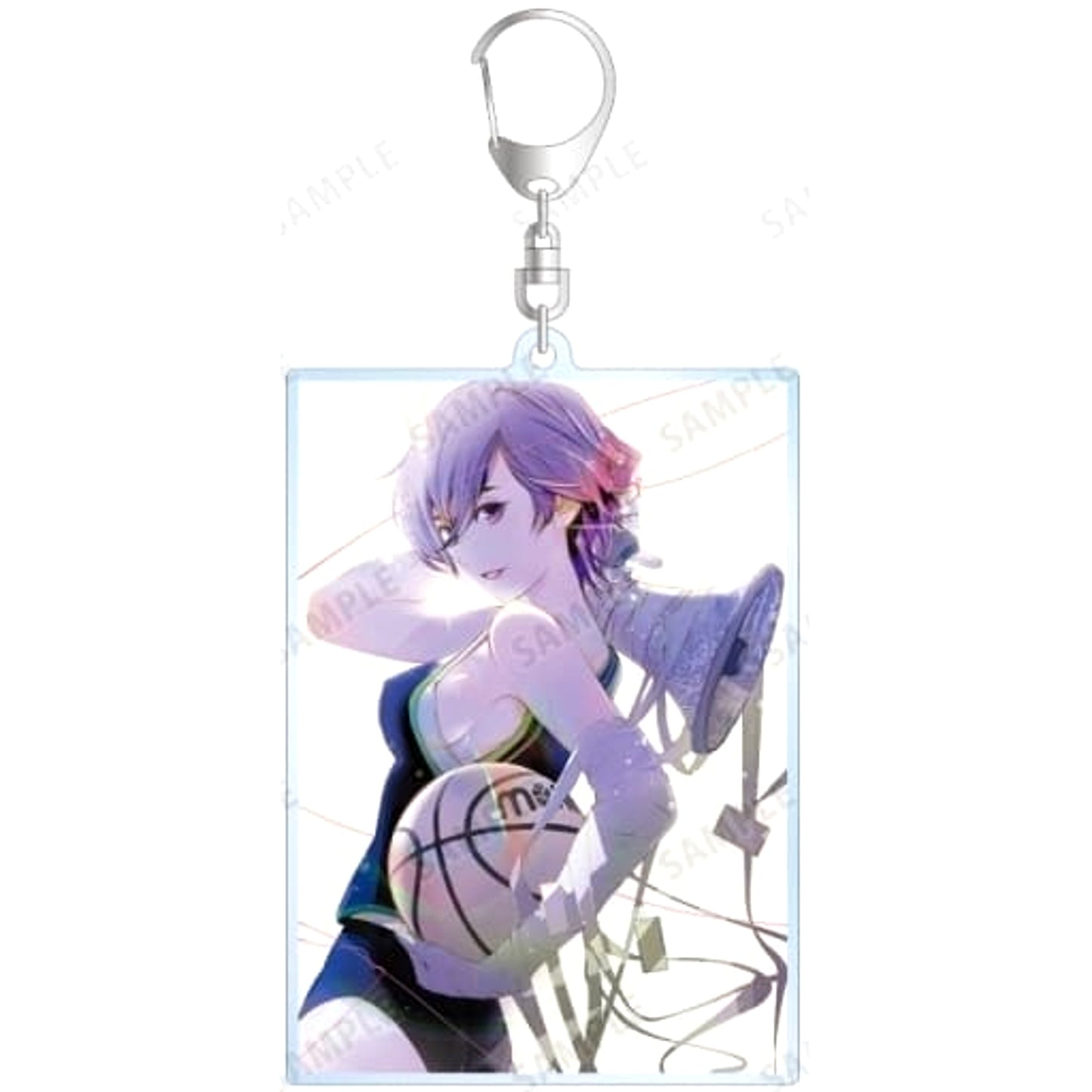 Bakemonogatari Suruga Kanbaru Big Acrylic Keychain Keychains [USED]
