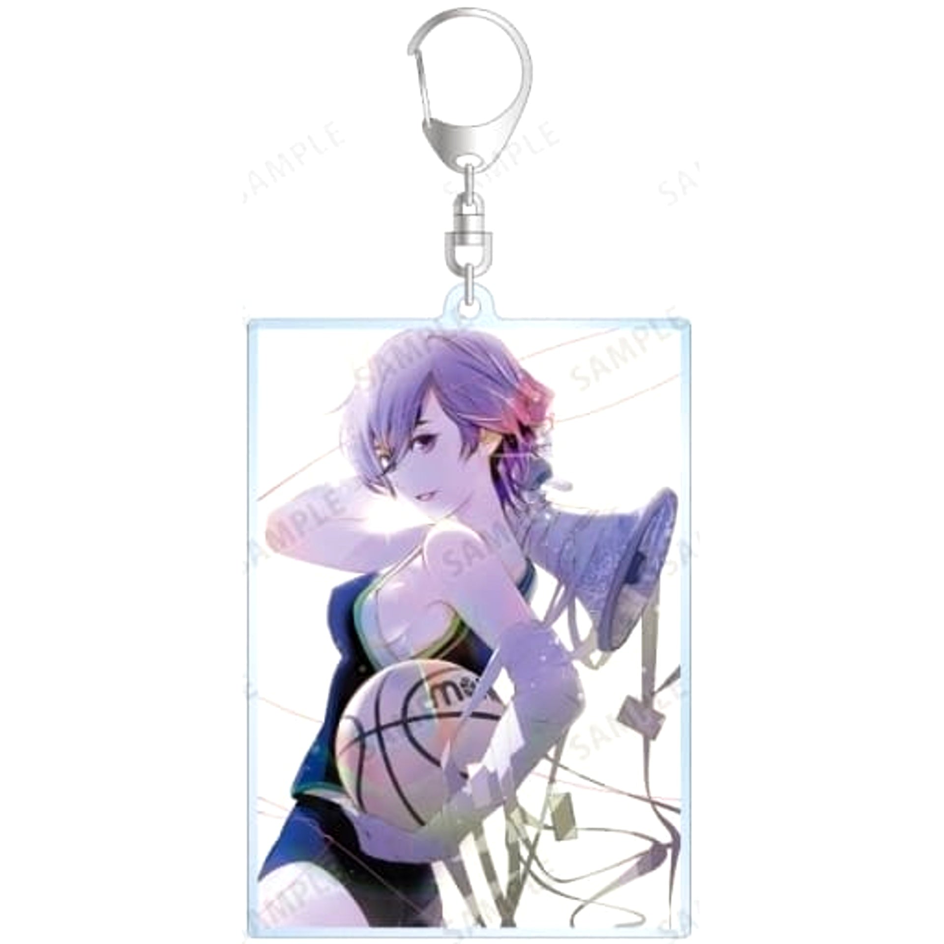Bakemonogatari Suruga Kanbaru Big Acrylic Keychain Keychains [USED]