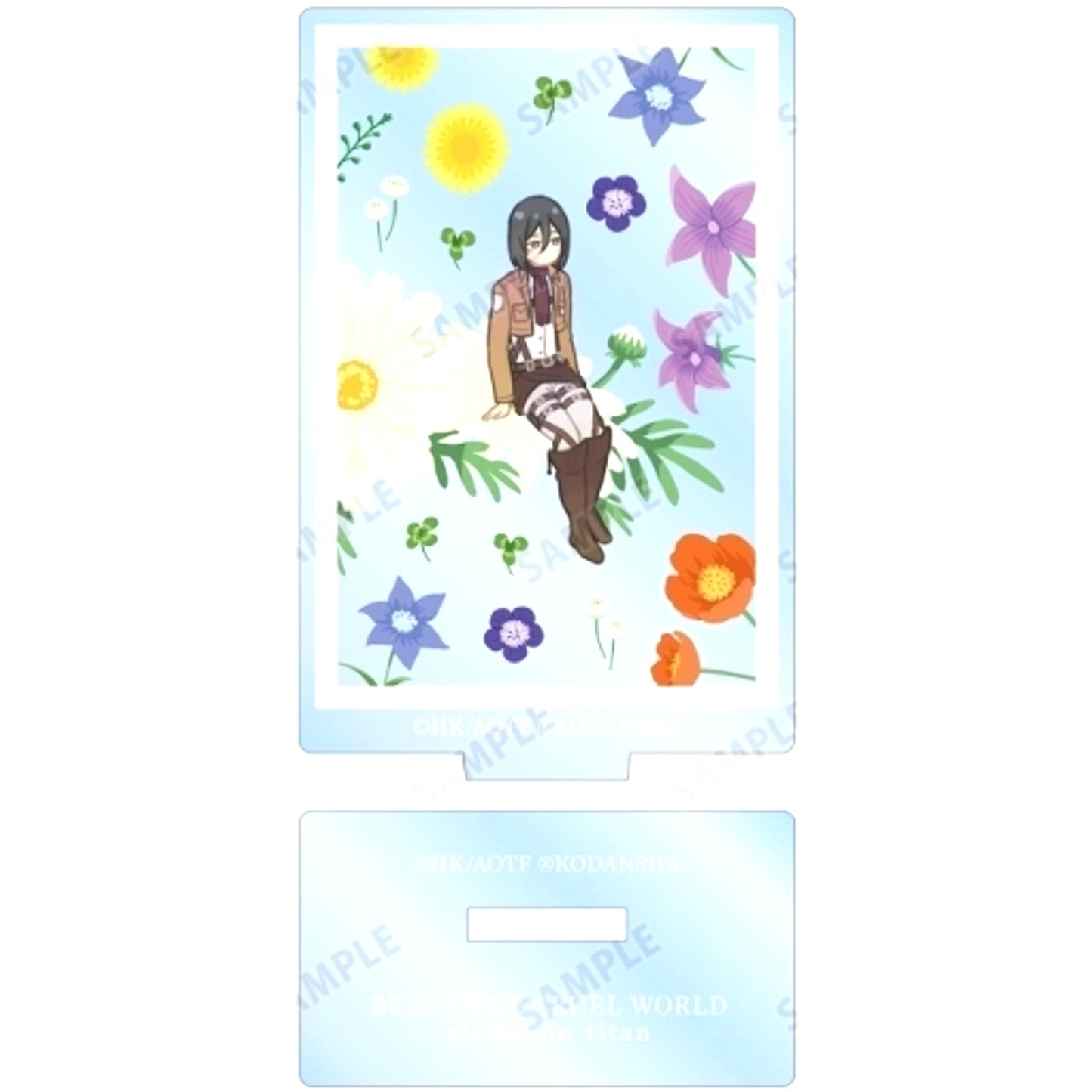 Mikasa Ackerman Attack on Titan Trading Botania Acrylic Stand [USED]
