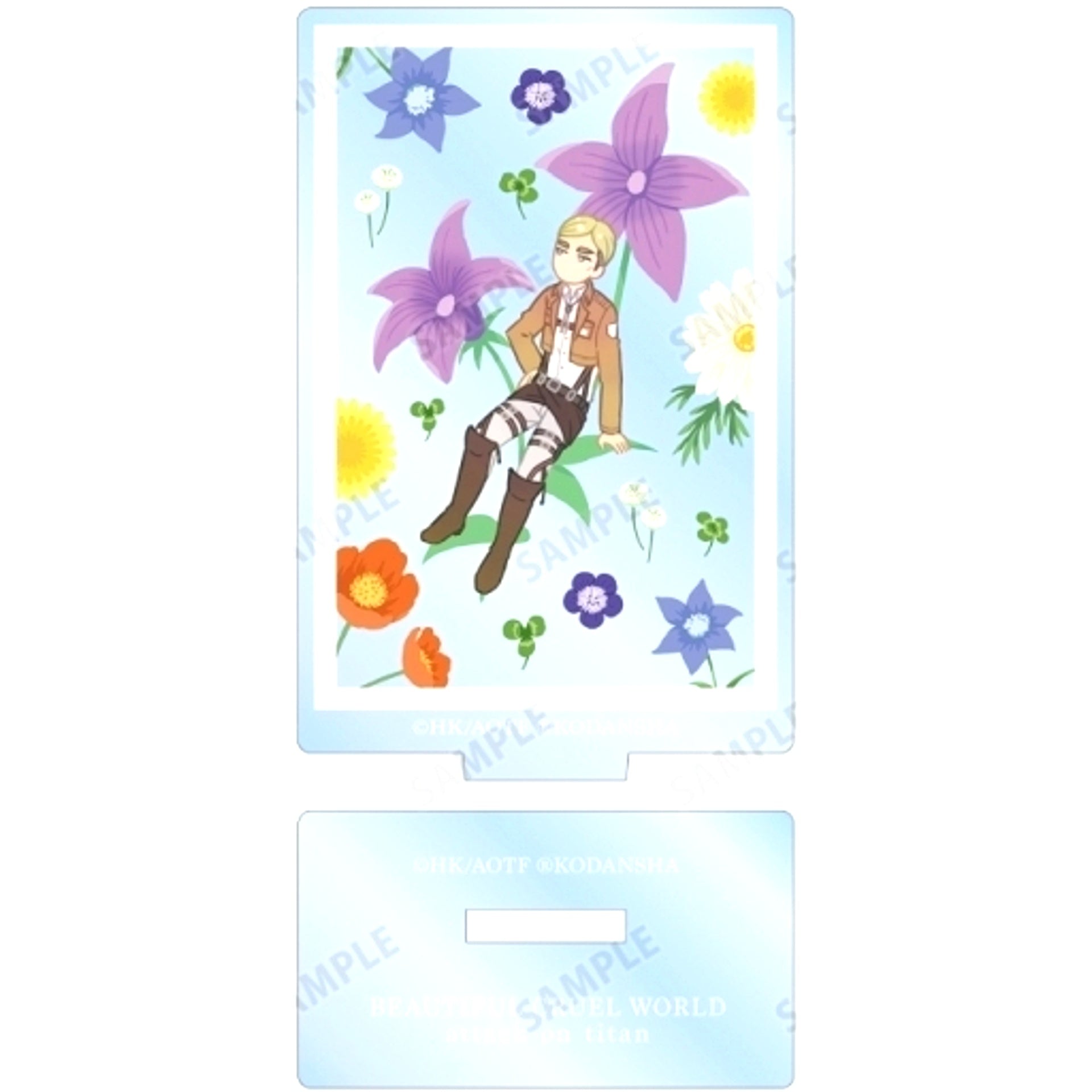 Erwin Smith Attack on Titan Trading Botania Acrylic Stand [USED]