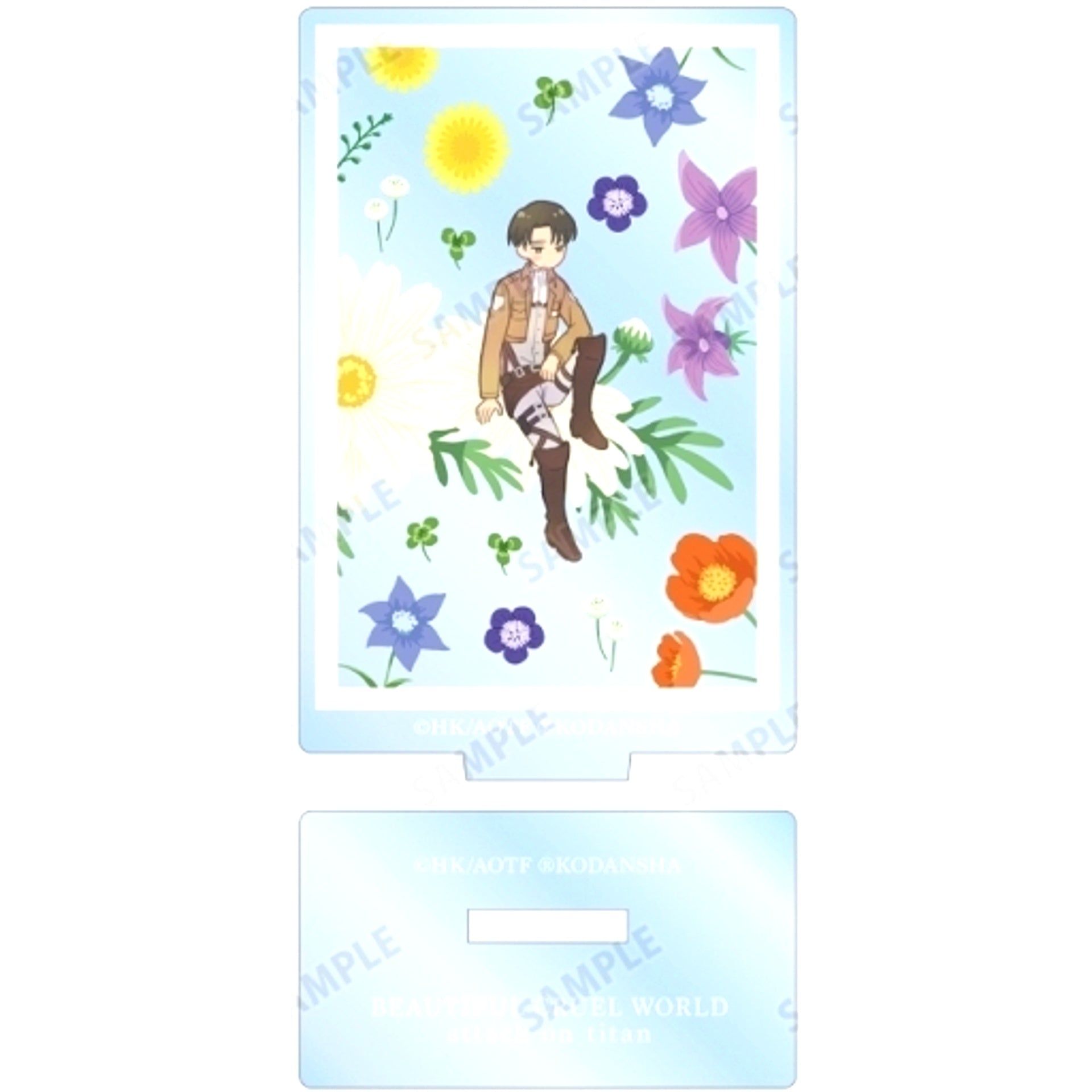 Levi Attack on Titan Trading Botania Acrylic Stand [USED]