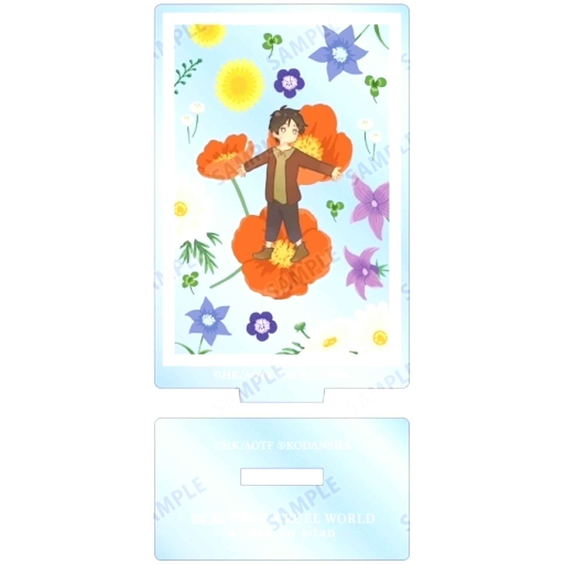 Eren Yeager Childhood Attack on Titan Trading Botania Acrylic Stand [USED]