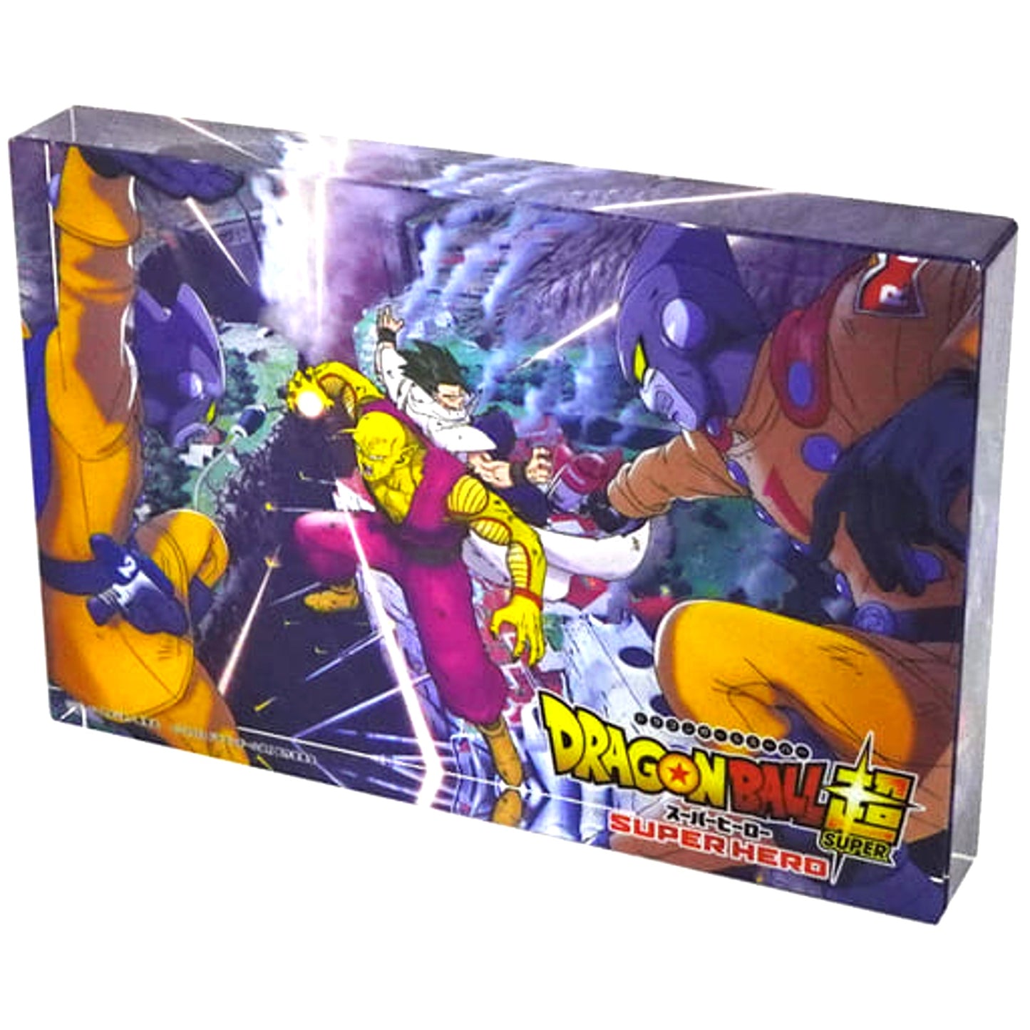 Dragon Ball Super: Super Hero Blu-ray DVD Limited Edition with Acrylic Block Group Bundle Bonus [USED]