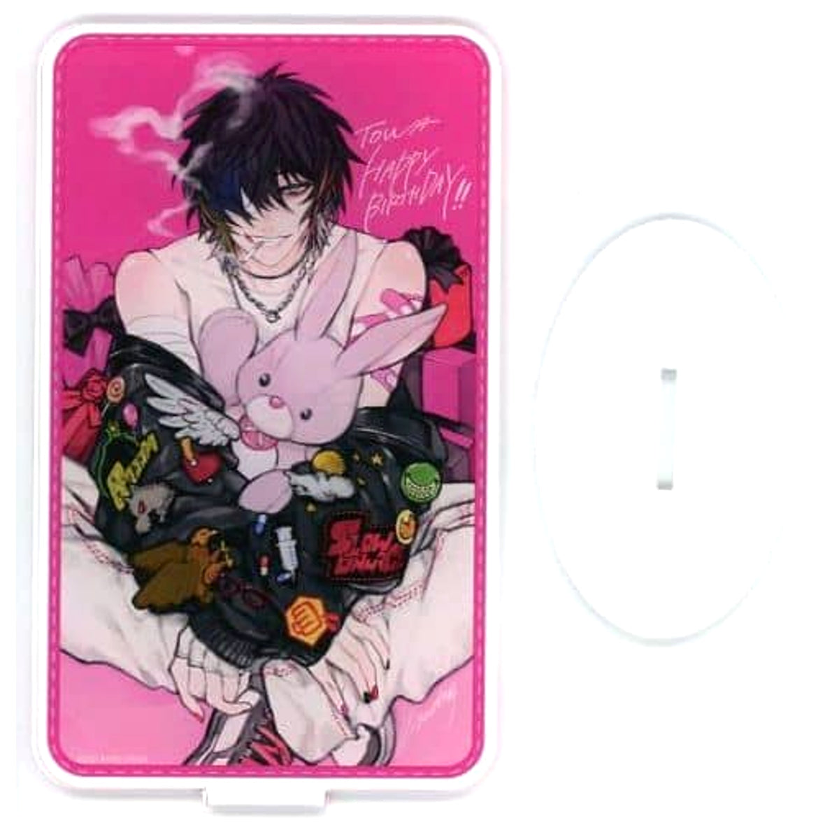 Slow Damage Towa Vertical Format eeo Kuji Character Acrylic Figure Prize B Acrylic Item [USED]