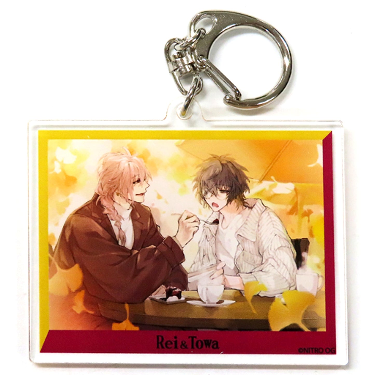 Rei & Towa Slow Damage Acrylic Keychain eeo Kuji Prize D [USED]