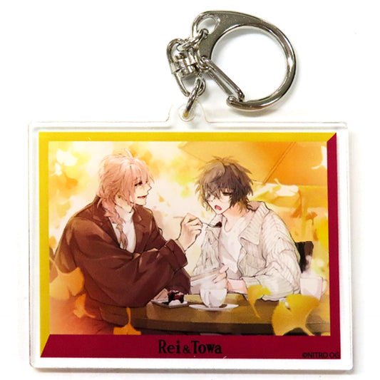 Rei & Towa Slow Damage Acrylic Keychain eeo Kuji Prize D [USED]