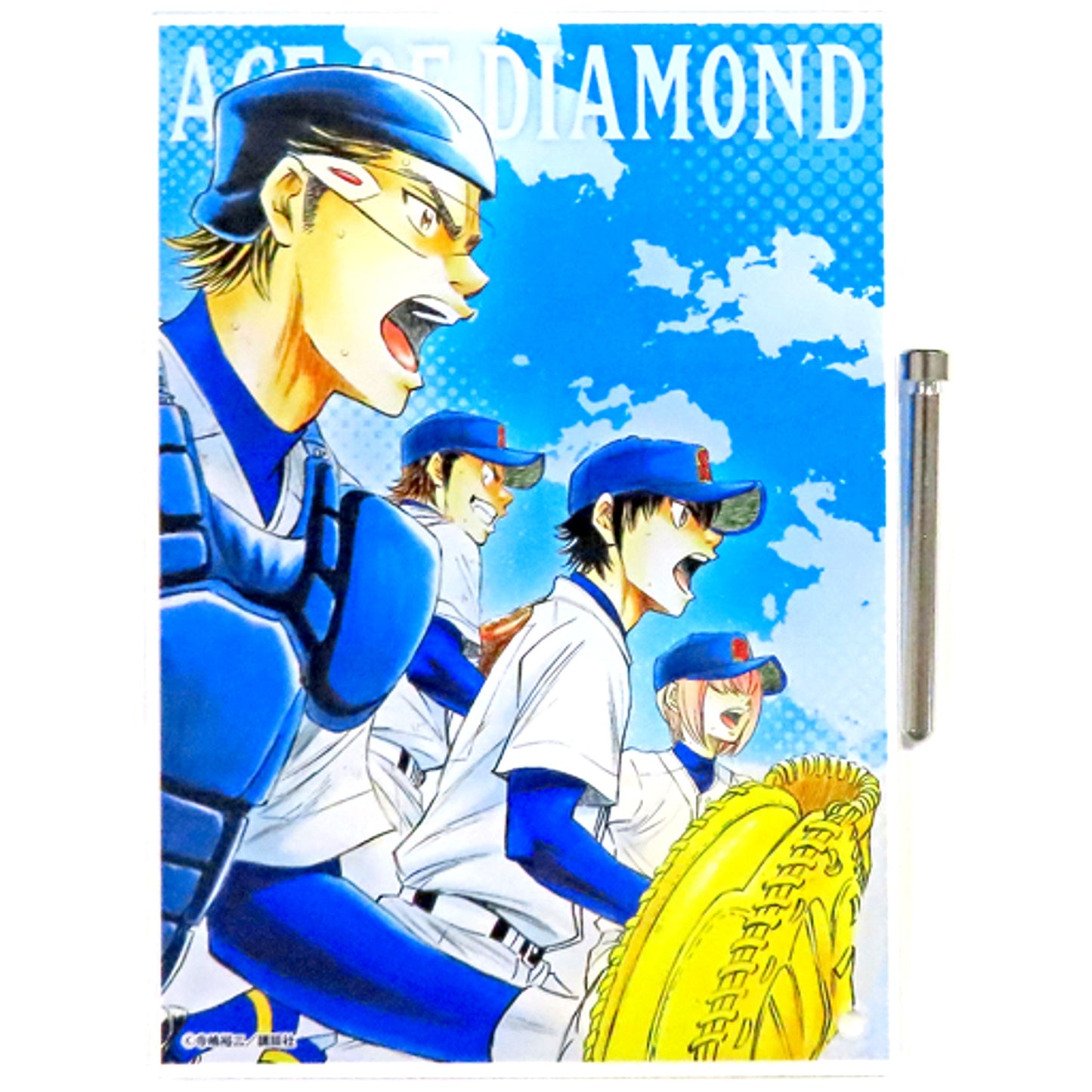 Group Blue Sky Ace of Diamond Molly Online Scratch C-3 Prize Acrylic Board [USED]