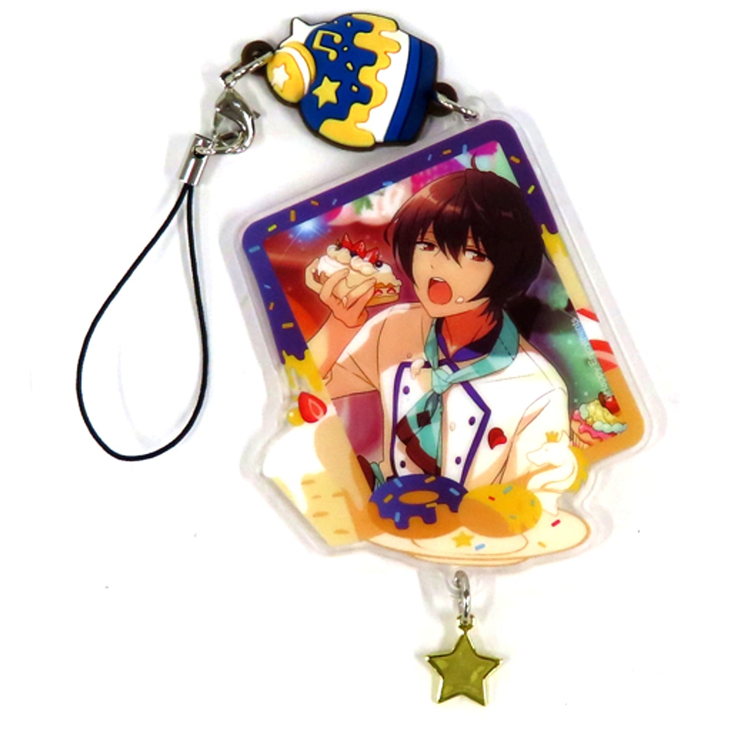 Ritsu Sakuma Ensemble Stars! Sweets Acrylic Keychain China Exclusive [USED]