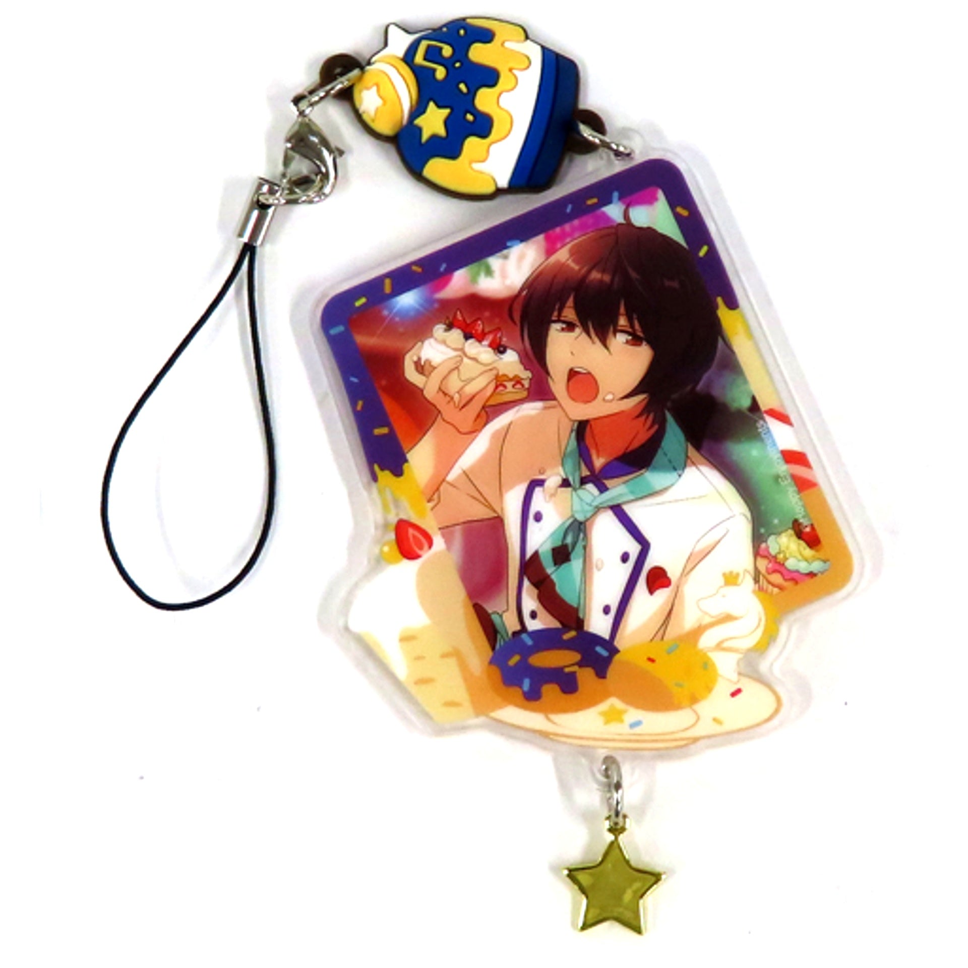 Ritsu Sakuma Ensemble Stars! Sweets Acrylic Keychain China Exclusive [USED]