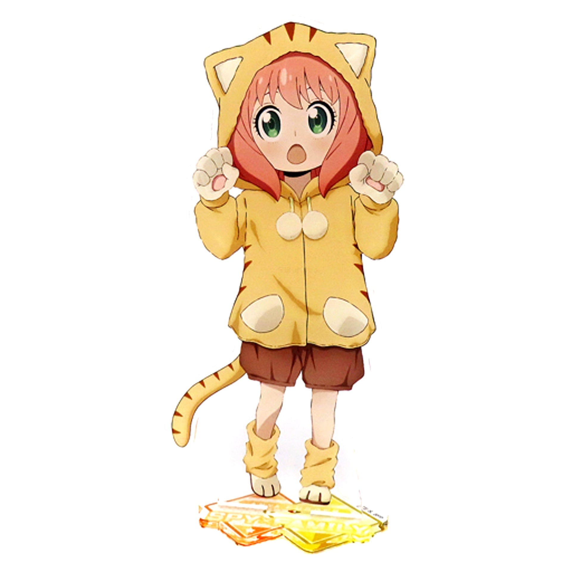 Anya Forger Cat Acrylic Stand BIG B SPY x FAMILY Don Quijote Limited [USED]