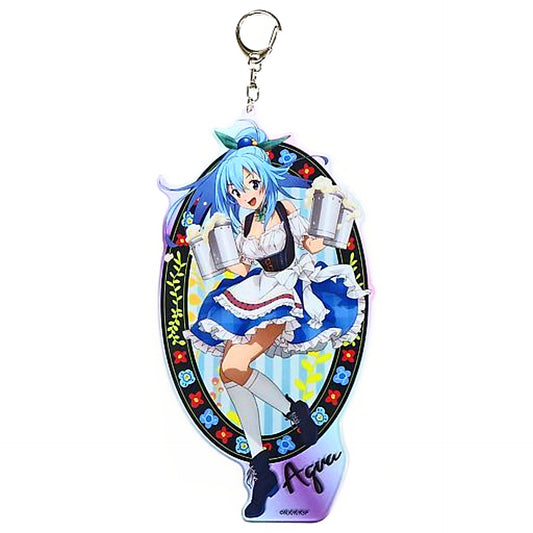 Aqua KonoSuba: God's Blessing on This Wonderful World! Bromide with Winning Prize Dirndl Ackey Grande Star Prize [USED]