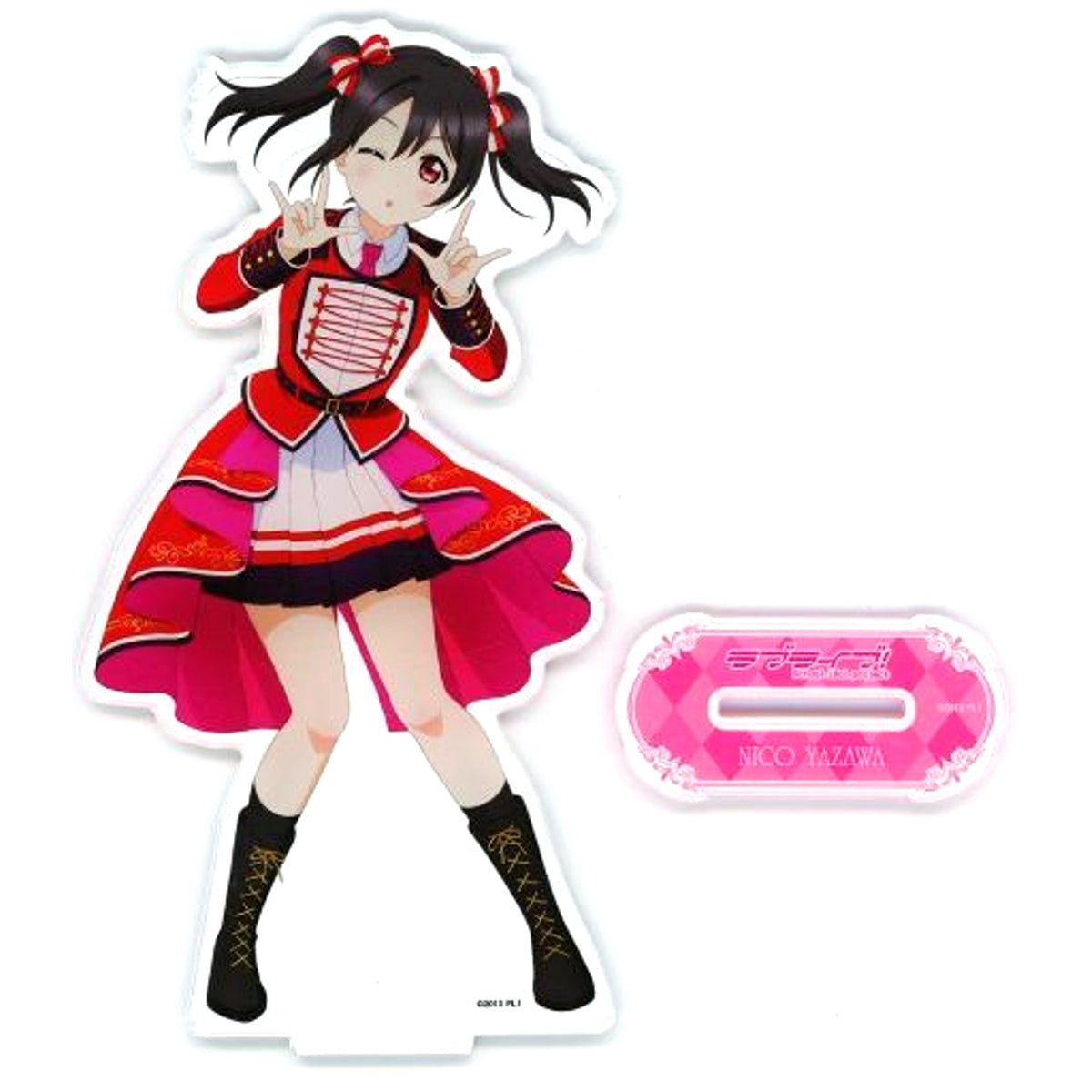 Nico Yazawa Big Acrylic Stand Figure Rakuten Collection Love Live! TV Animation 10th Anniversary A-9 Prize [USED]