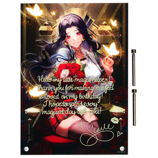 Scarle Yonaguni Acrylic Panel Virtual YouTuber Nijisanji EN Birthday 2023 [USED]