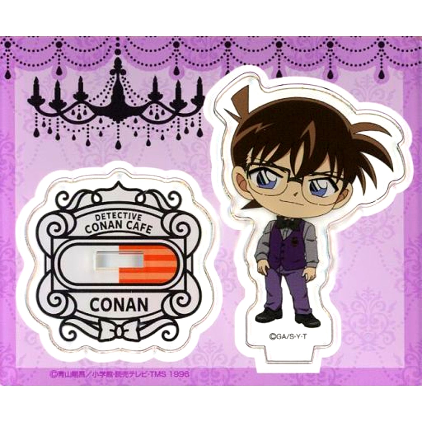 Conan Edogawa Detective Conan Cafe Hotel Lounge x Luxury Mini Acrylic Stand A [USED]