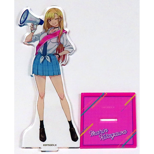 Marin Kitagawa Illustration Acrylic Stand My Dress-Up Darling Exhibition I Want to Convey My Love to Shukipi Limited Goods Ticket Bonus Item [USED]