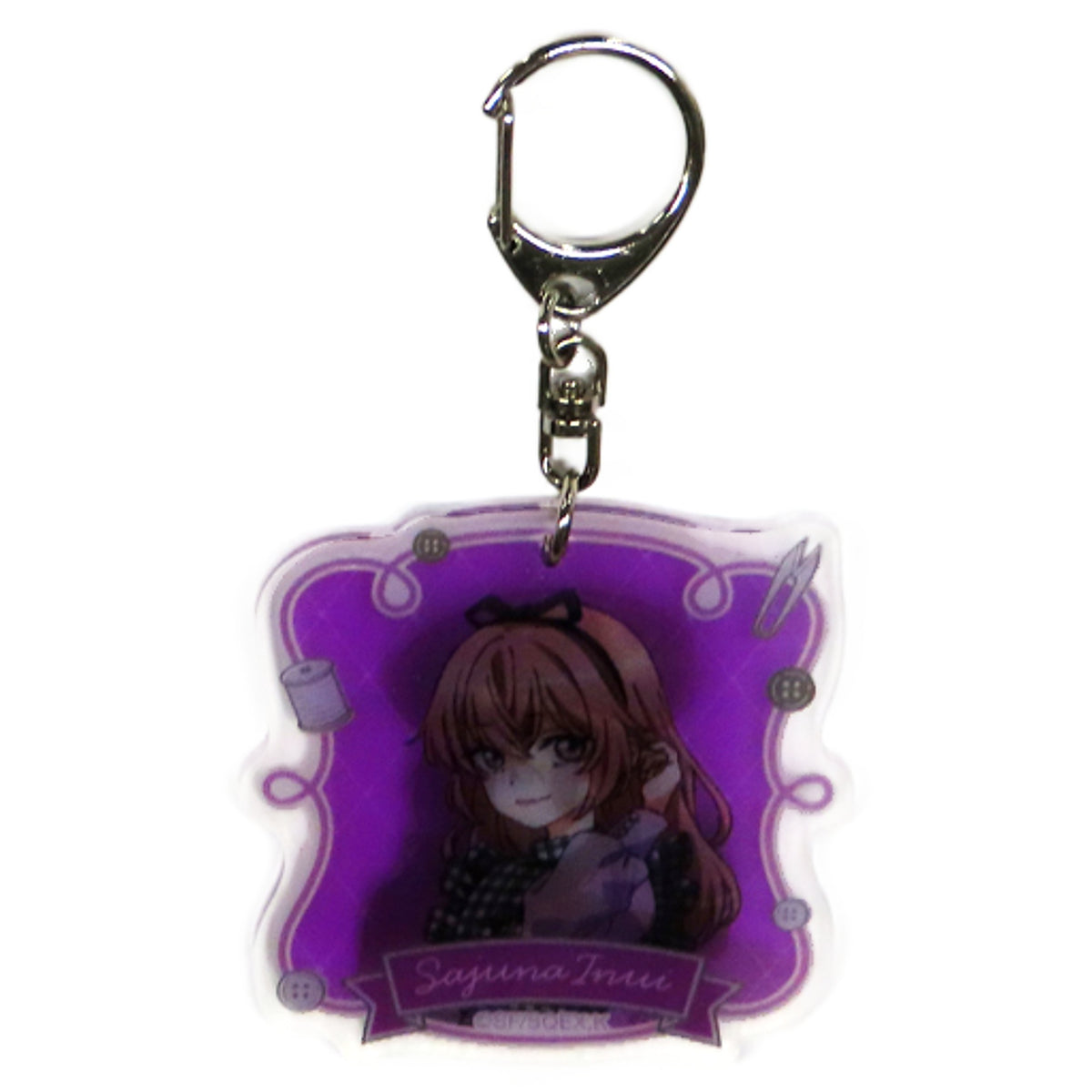 Sajuna Inui My Dress-Up Darling Changing Acrylic Keychain My Dress-Up Darling Exhibition. Shukipi ni Ai o Tsutaetai! Limited [USED]