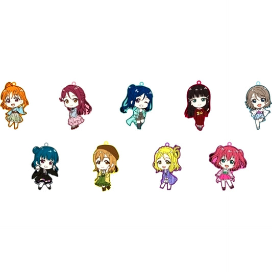 Set of 9 Love Live! Sunshine!! Rubber Strap Collection [USED]