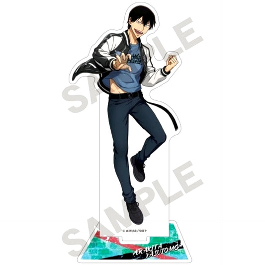 Yasutomo Arakita Sukajan Acrylic Stand Yowamushi Pedal LIMIT BREAK [USED]
