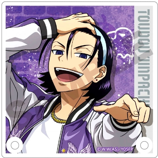 Jinpachi Todo Sukajan Mini Acrylic Panel Yowamushi Pedal LIMIT BREAK [USED]