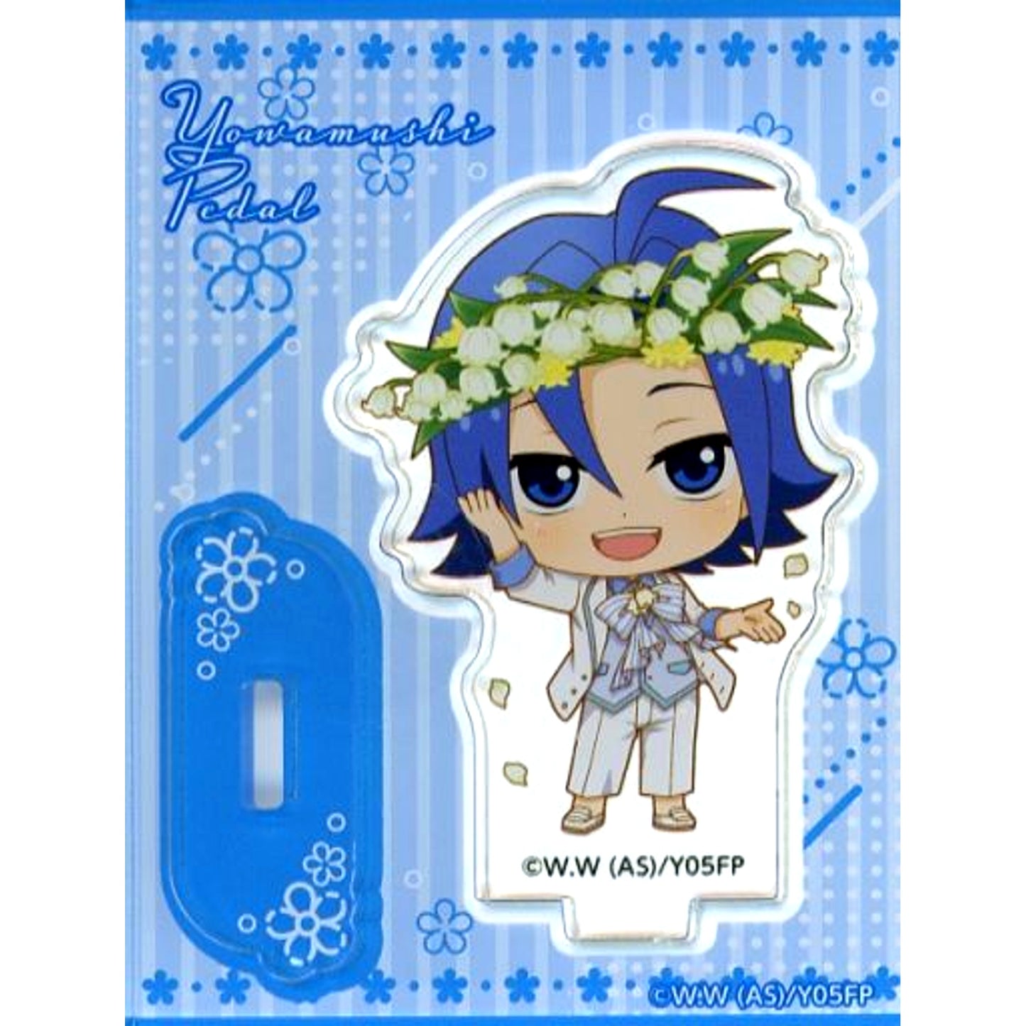 Sangaku Manami Yowamushi Pedal LIMIT BREAK BIRTHDAY FLOWER 2 Mini Character ver. Trading Acrylic Stand AnimeJapan 2023 [USED]