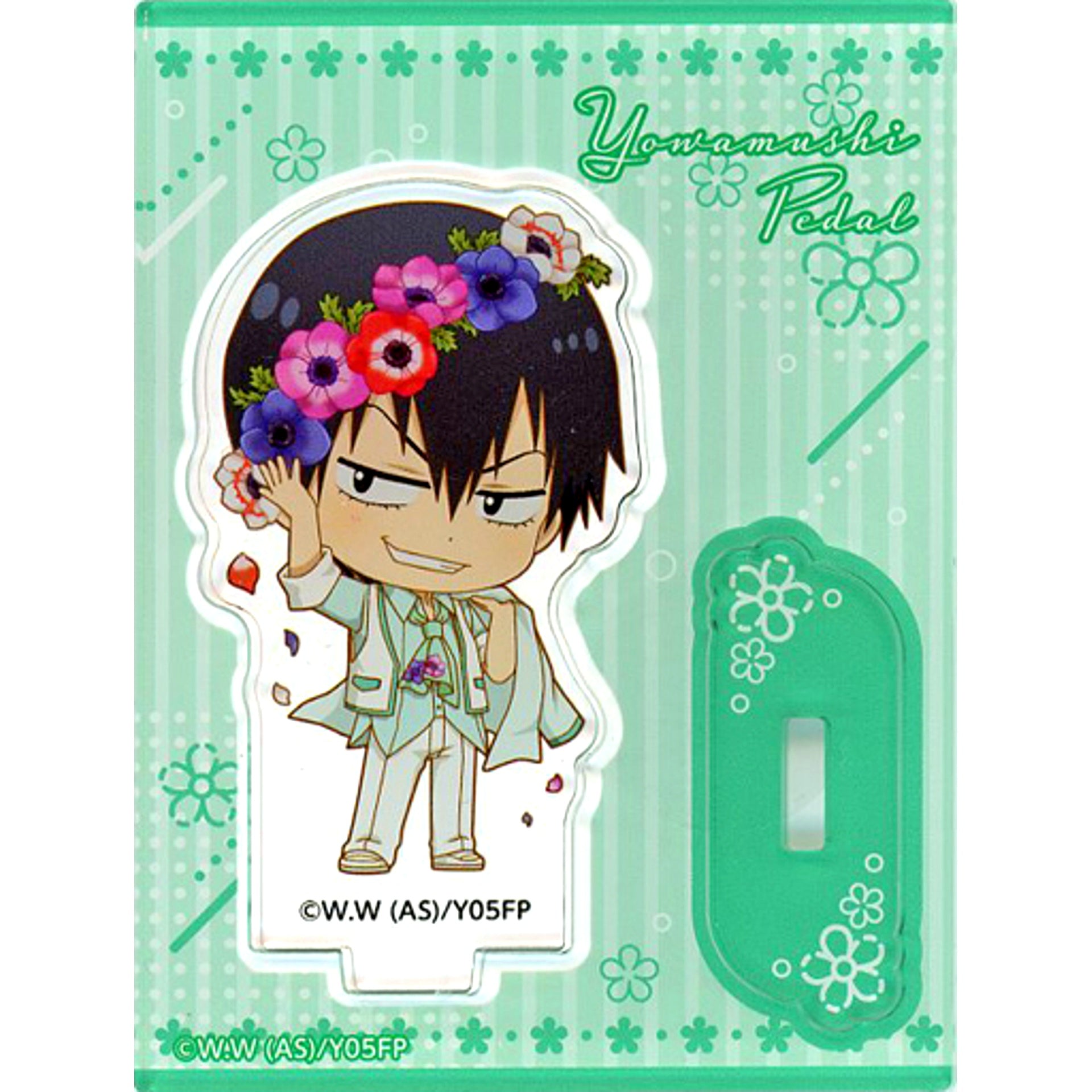 Yasutomo Arakita Yowamushi Pedal LIMIT BREAK BIRTHDAY FLOWER 2 Mini Character ver. Trading Acrylic Stand AnimeJapan 2023 [USED]