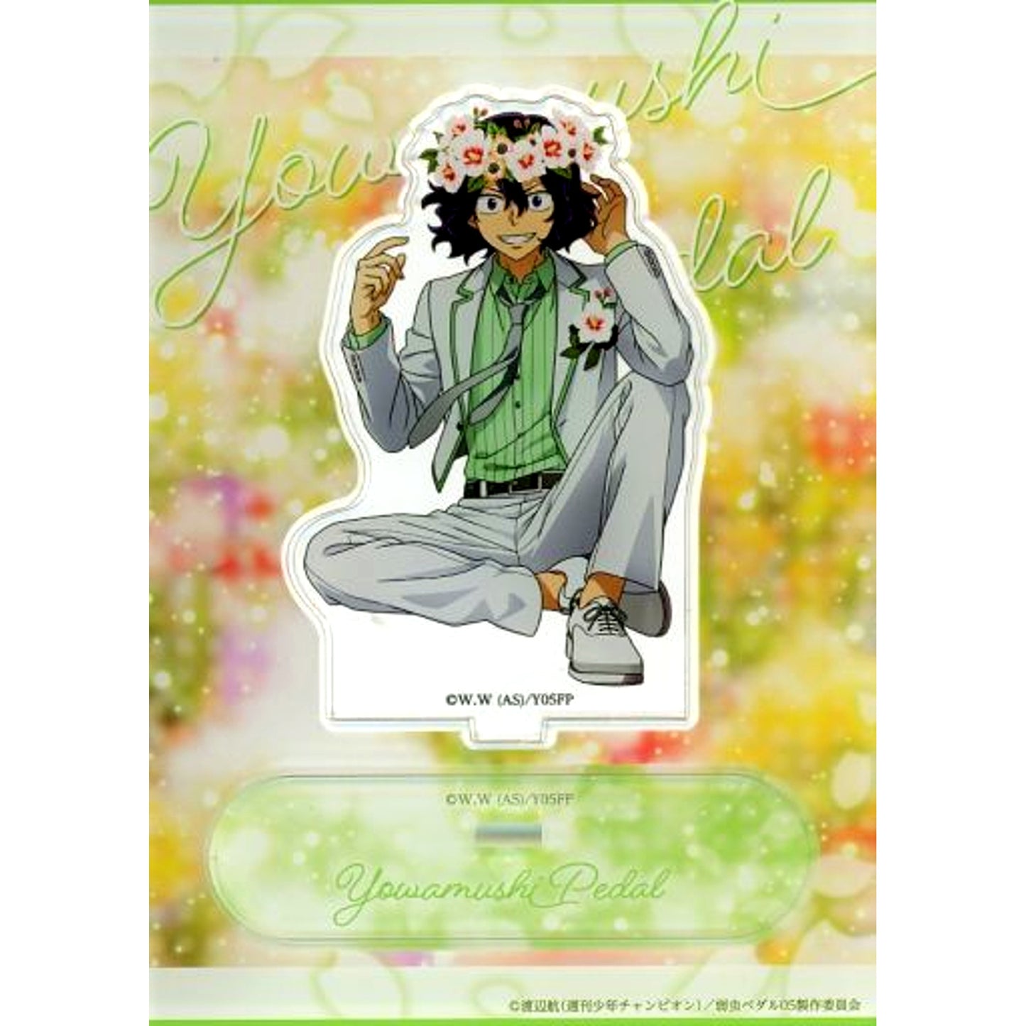 Junta Teshima Yowamushi Pedal LIMIT BREAK Acrylic Stand BIRTHDAY FLOWER2 AnimeJapan 2023 Goods [USED]