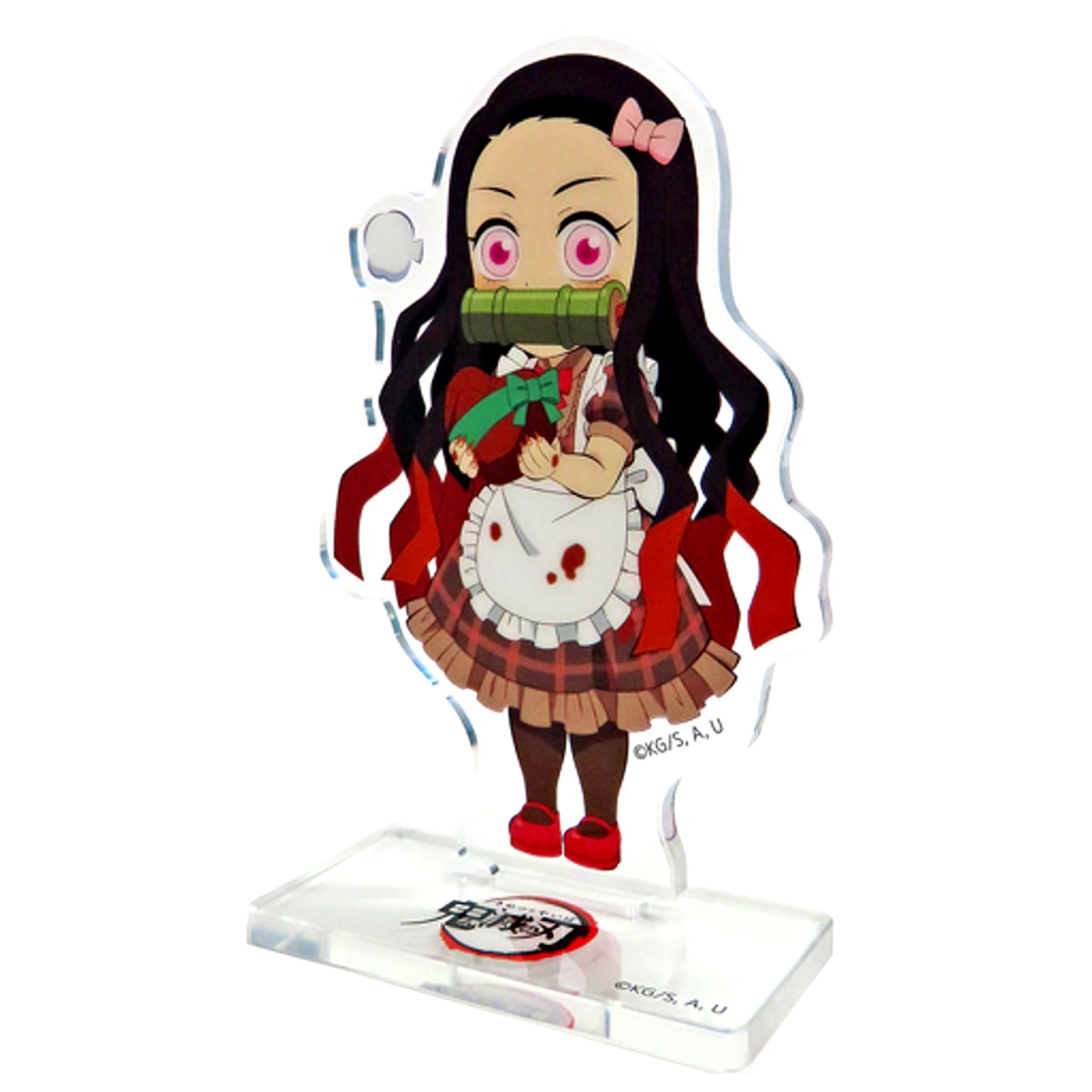 Nezuko Kamado Demon Slayer: Kimetsu no Yaiba x ufotable Cafe x Machi Asobi CAFE Valentine Event 2023 Random Acrylic Stand [USED]
